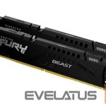Operatiivmälu DDR4 Kingston  KF560C30BBEK2-32 32GB 6000MT/s DDR5 CL30 DIMM (Kit of 2) FURY Beast Black EXPO 