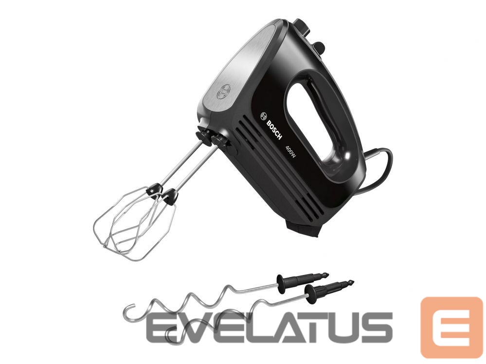 Mikserid ja blenderid Bosch Hand Mixer | MFQ2420B CleverMixx | Hand Mixer | 400 W | Number of speeds 4 | Turbo mode | Black