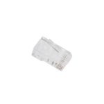 Üleminek Lanberg  | RJ45 CAT.6 UTP Plug 8P8C PASS Through Type, 100 pcs | PLU-6000EZ | Transparent 