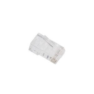 Üleminek Lanberg  | RJ45 CAT.6 UTP Plug 8P8C PASS Through Type, 100 pcs | PLU-6000EZ | Transparent 