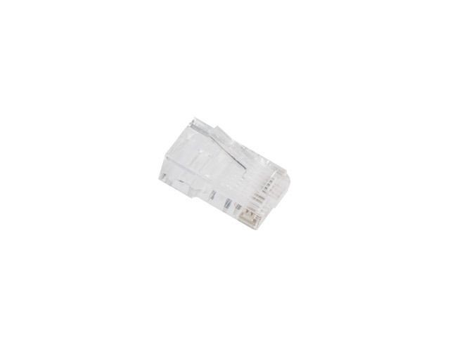 Üleminek Lanberg | RJ45 CAT.6 UTP Plug 8P8C PASS Through Type, 100 pcs | PLU-6000EZ | Transparent