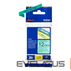 Tarvikud ja tarvikud Brother  | TZe-731 Laminated Tape | Black on Green | TZe | 8 m | 1.2 cm 