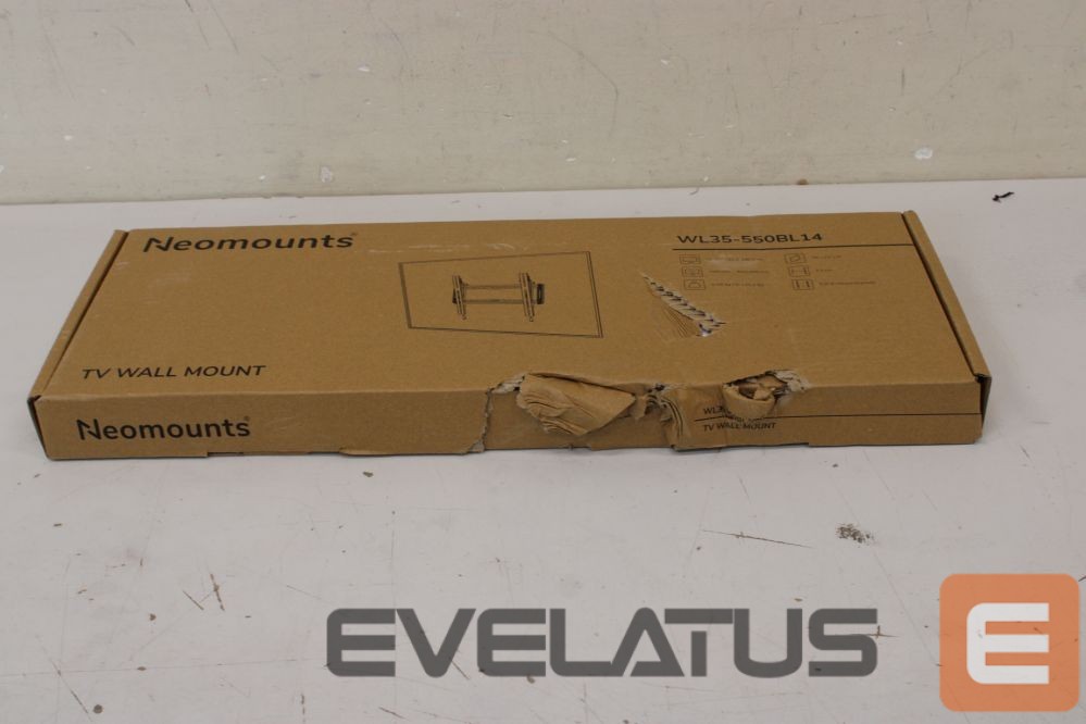 Teleri kinnitus NEOMOUNTS SALE OUT. LEVEL-550 WL35-550BL14 Tiltable TV mount wall - 32-75" - max 60 kg - VESA 100x100-400x400 - d 3,3 cm - Easy Install-mode | Wall mount | WL35-550BL14 TV mount wall | Tilt | 32-75 " | Maximum weight (capacity) 50 kg | DAMAGED PACKAGING | Black