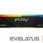 Operatiivmälu DDR4 Kingston  KF436C18BB2A/32  32GB 3600MT/s DDR4 CL18 DIMM FURY Beast RGB | 
