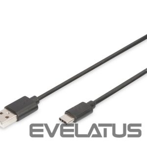 Kaabel Digitus  USB Type-C connection cable, type USB-A - USB-C | AK-300154-010-S 