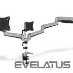 Teleri kinnitus Digitus  Desk Mount | Triple Monitor Gas Spring Mount DA-90363 | Adjustable Height, Tilt, Swivel | 15-27 " | Maximum weight (capacity) 3x6 kg | Silver 