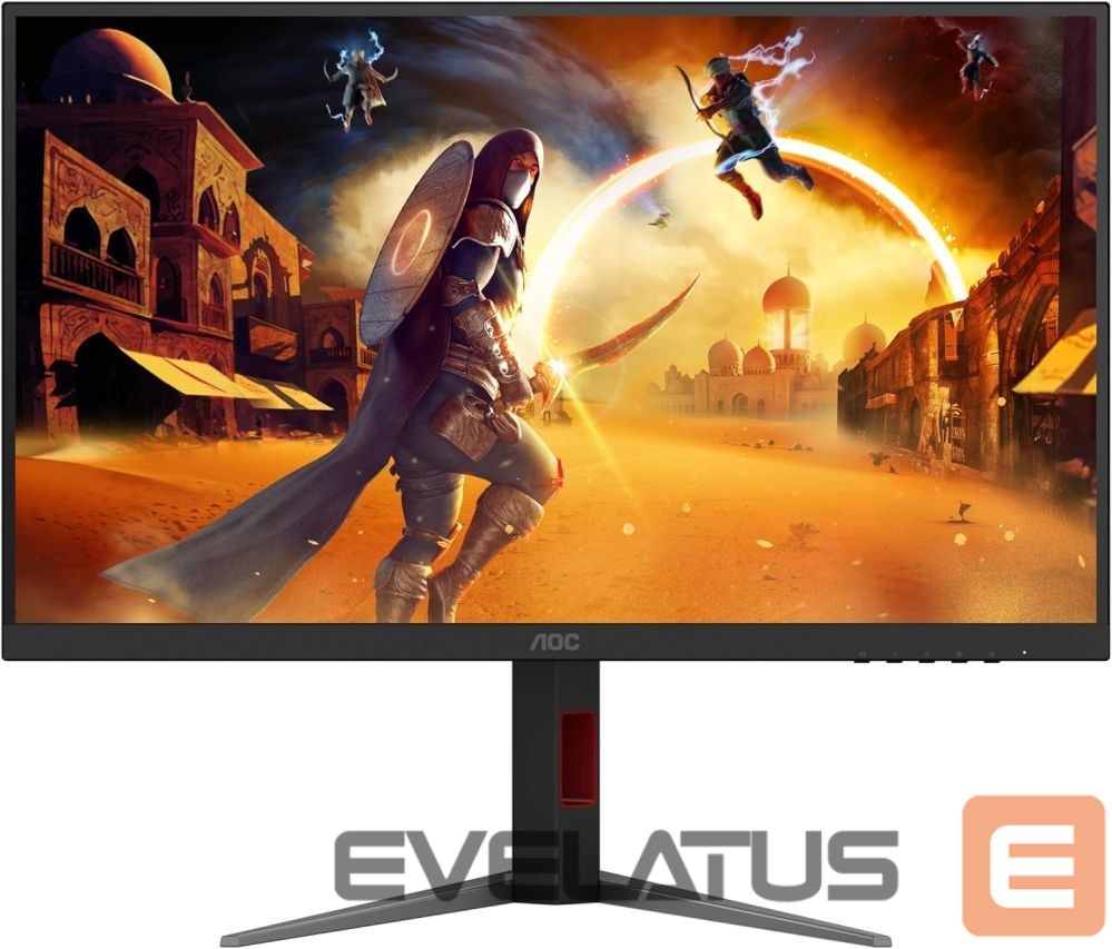 Monitorid AOC | U27G4XM | 27 " | Fast IPS | UHD | 16:9 | 160 Hz | 1 ms | 3840 x 2160 pixels | 1200 cd/m² | HDMI ports quantity 1 | Black