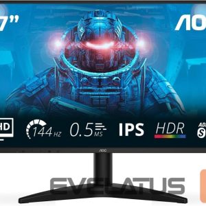Monitorid AOC  | Q27B36X | 27 " | IPS | QHD | 16:9 | 144 Hz | 4 ms | 2560 x 1440 pixels | 300 cd/m² | HDMI ports quantity 1 | Black 