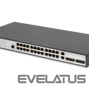 Server – muud tarvikud Digitus  24-Port Gigabit Switch | DN-80221-3 | Managed L2 | Desktop/Wall-mountable 