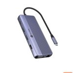Juhtmevabad kõrvaklapid Raidsonic  Icy Box Travel Dock 12-in-1, 3x Videoausgabe (2x HDMI + 1x VGA) 