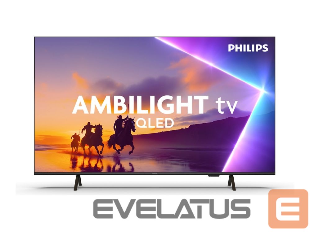 Televiisorid Philips 4K Ambilight TV | 55PUS8450/12 | 55 | Smart TV | TITAN OS | UHD | Black