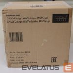 Röster Caso  SALE OUT.  WaffleUp Waffle Maker, 800 W, Stainless Steel, DAMAGED PACKAGING | WaffleUp | Waffle Maker | 800 W | Number of pastry 1 | Waffle | Silver | DAMAGED PACKAGING 