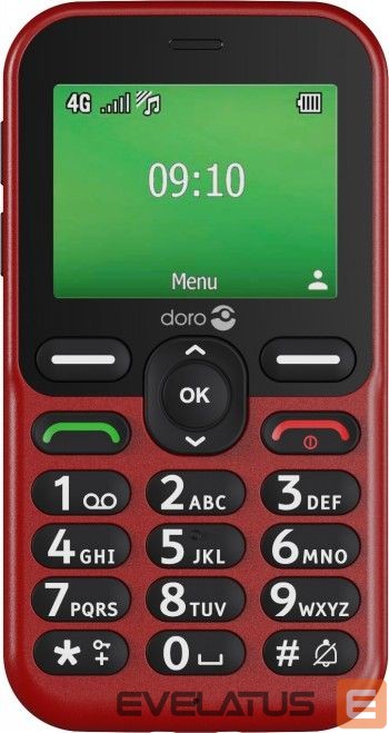 Nutitelefon Doro DORO E10 RED 4G