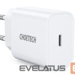 Adaptrid Choetech  USB wall charger Type C PD 20W White