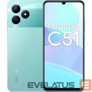 Nutitelefon Realme  C51 4/128 GB Mint Green