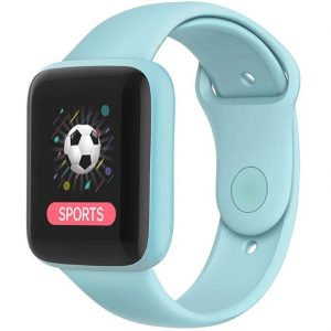 Fitness käevõru iWear  M7 Smart & Fit Watch with Full Touch 1.3'' IPS Media control / HR / Blood pressure / Social Light Blue