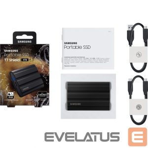 Arvuti komponendid Samsung  SAMSUNG Portable SSD T7 Shield 4TB Black 
