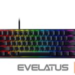 Arvuti klaviatuur Razer  Huntsman Mini 60%, Gaming keyboard, Opto-Mechanical, RGB LED light, NORD, Black, Wired 
