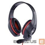 AMD protsessori emaplaat Gembird  Gaming headset with volume control GHS-05-R Built-in microphone, Red/Black, Wired, Over-Ear 