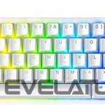 Arvuti klaviatuur Razer  Huntsman Mini 60%, Gaming keyboard, Optical, RGB LED light, US, Mercury, Wired 