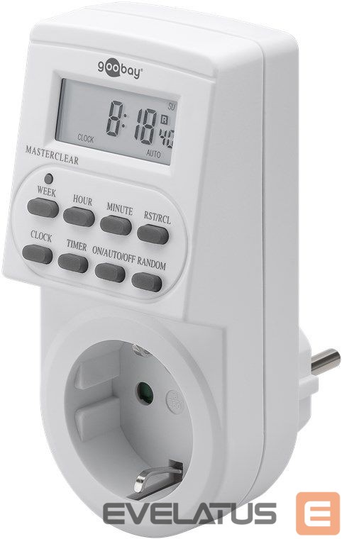 Muu arvutitarvik Goobay Digital timer 51277 White