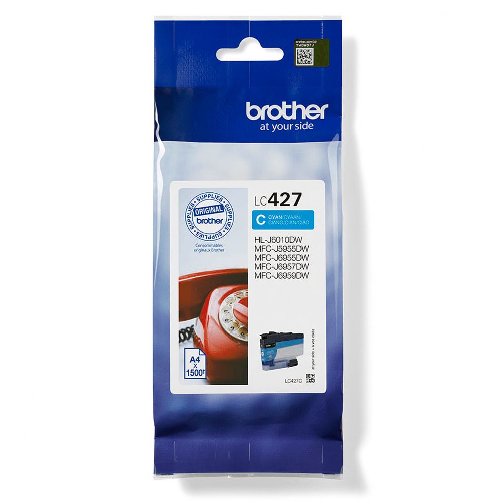 Tarvikud ja tarvikud Brother LC427C Ink Cartridge, Cyan