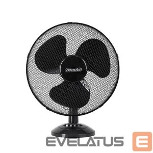 Ventilaator Mesko  Fan MS 7308 Table Fan, Number of speeds 2, 30 W, Oscillation, Diameter 23 cm, Black 
