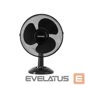 Ventilaator Mesko  Fan MS 7309 Table Fan, Number of speeds 3, 40 W, Oscillation, Diameter 30 cm, Black 