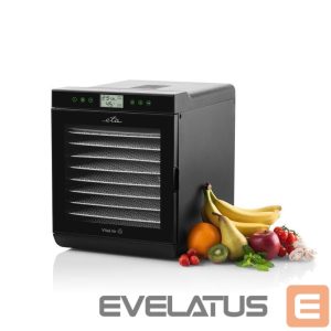 Muud väikesed kodumasinad ETA  Fruit dryer Vital Air II 230290000	 Power 245 W, Number of trays 10, Temperature control, Integrated timer, Black 