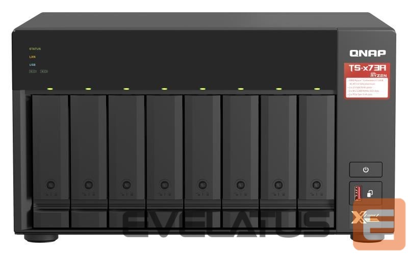 Serverid QNAP NAS STORAGE TOWER 8BAY 8GB/TS-873A-8G