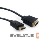 Monitori tarvik Gembird  CABLE DISPLAY PORT TO VGA 1.8M/CCP-DPM-VGAM-6 