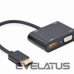 Moodulid ja transiiverid Gembird  I/O ADAPTER HDMI TO HDMI/VGA/A-HDMIM-HDMIFVGAF-01 