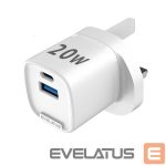 Adaptrid Evelatus  Evelatus QuickVolt Adapter20W UK/HK White