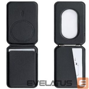 Universaal mobiiltasku Evelatus Universal Magnetic Wallet With Stand Black