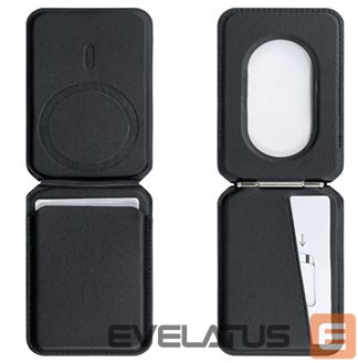 Universaal mobiiltasku Evelatus Universal Magnetic Wallet With Stand Black