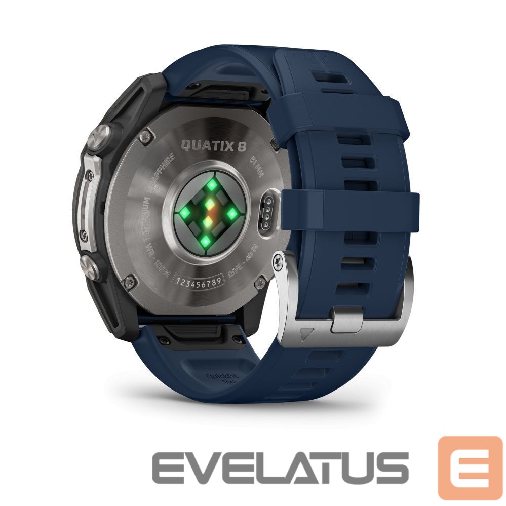 Nutikell Garmin quatix 8 – 51 mm, AMOLED Marine GPS Smartwatch