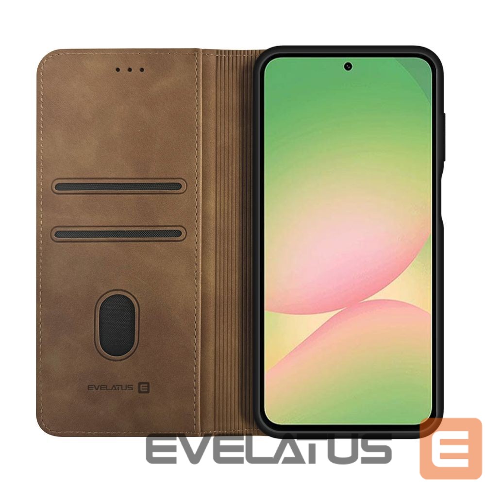 Kaaned - kaaned Evelatus Samsung Galaxy A57 Book Case Brown