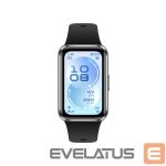 Fitness käevõru Huawei  Band 11 Matte Black Durable Polymer Case with Black Fluoroelastomer Strap