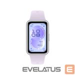 Fitness käevõru Huawei  Band 11 Silver Durable Polymer Case with Purple Fluoroelastomer Strap