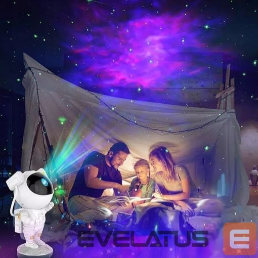 Laualamp iLike LED projection star light astronaut SM4 White
