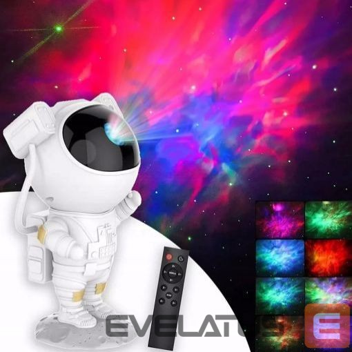 Laualamp iLike LED projection star light astronaut SM4 White