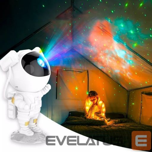 Laualamp iLike LED projection star light astronaut SM4 White