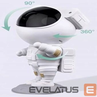 Laualamp iLike LED projection star light astronaut SM4 White