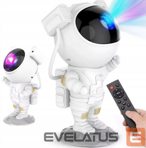 Laualamp iLike LED projection star light astronaut SM4 White