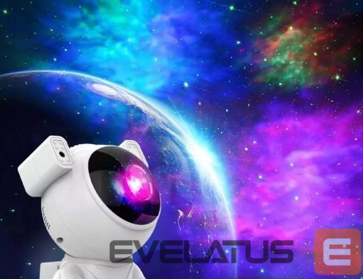 Laualamp iLike LED projection star light astronaut SM4 White