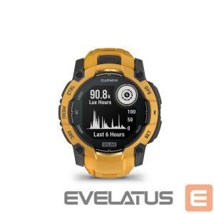 Nutikell Garmin  Instinct 3 – 50 mm, Solar
Sunburst with Sunburst/Grey Band 
