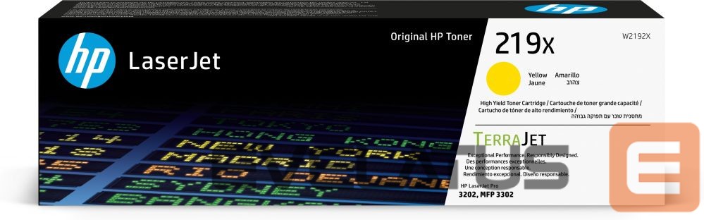 Kontoritarbed HP HP 219X HY Yellow Org LJ Toner Cartridge