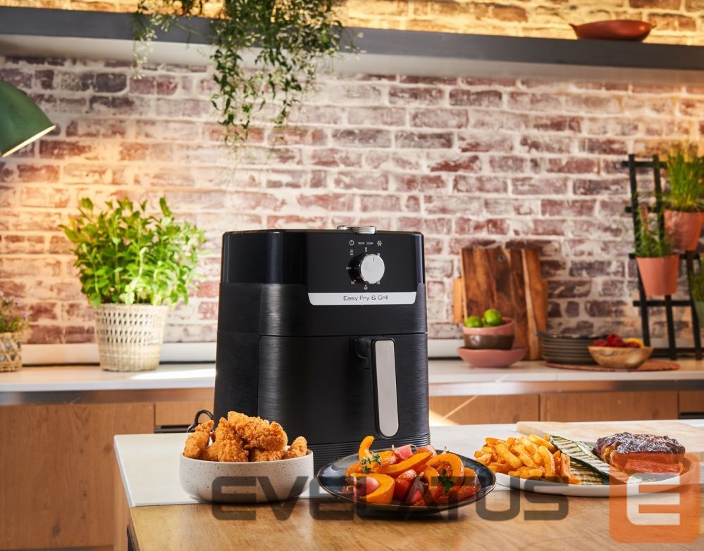 Lauagrillid TEFAL Fryer Easy Fry and Grill EY501815 Power 1550 W, Capacity 4.2 L, Black