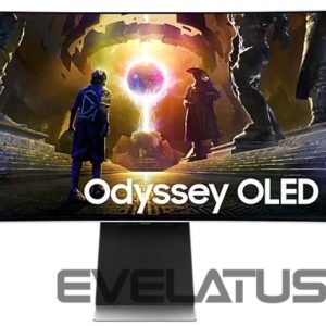 Monitorid Samsung  Monitor||34"|Gaming/Smart/Curved/21 : 9|Panel OLED|3440x1440|21:9|175Hz|0.03 ms|Speakers|Swivel|Height adjustable|Tilt|LS34DG850SUXDU 