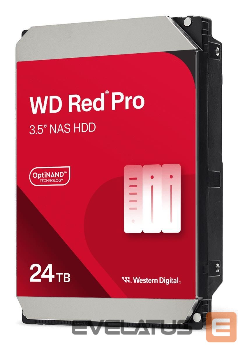 Kõvaketas HDD Western Digital HDD||Red Pro| 24 TB|Serial ATA|7200 RPM|3.5 "|WD241KFGX